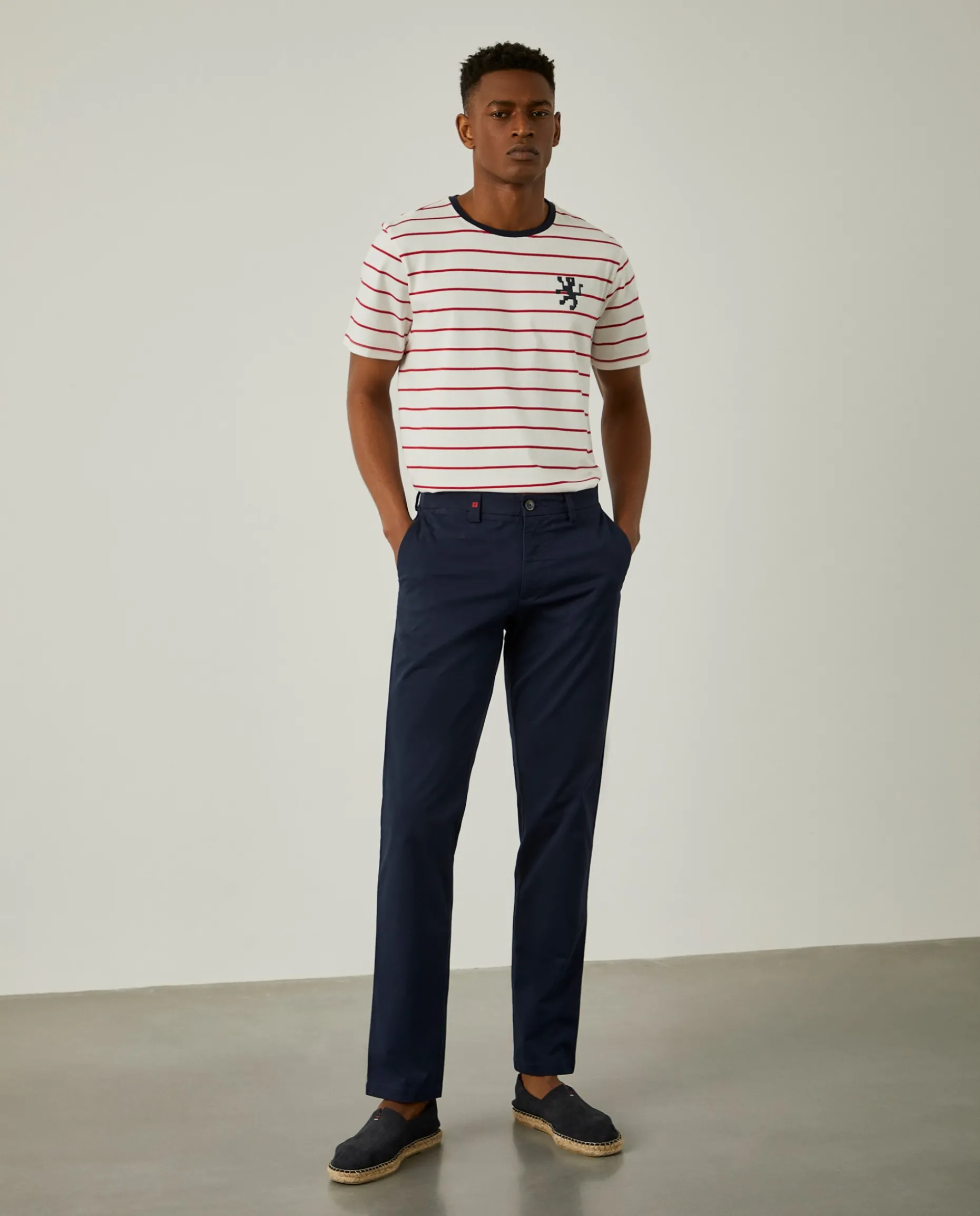 Calças chino slim fit|LION OF PORCHES Fashion