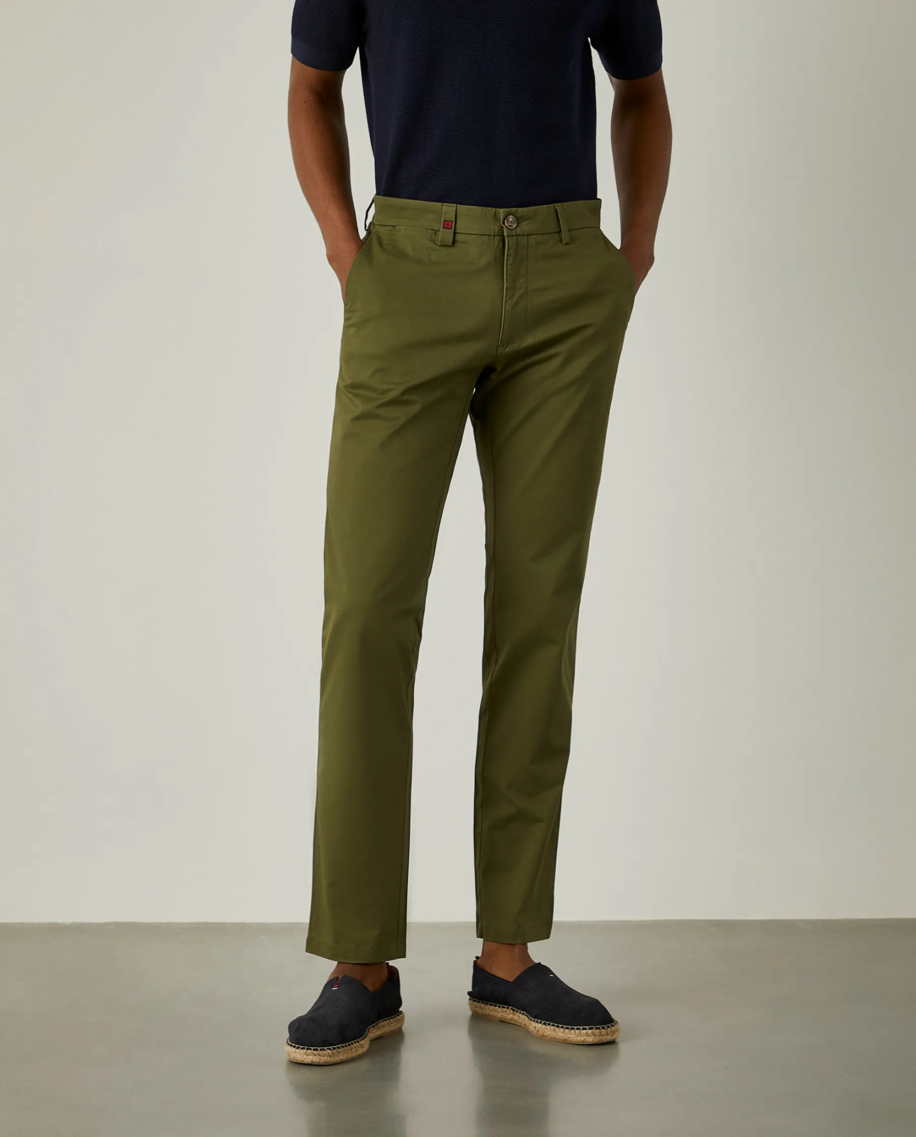 Calças chino slim fit|LION OF PORCHES Best