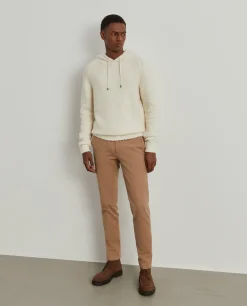 Calças chino slim fit|LION OF PORCHES Best Sale