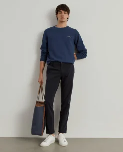 Calças chino slim fit|LION OF PORCHES Sale