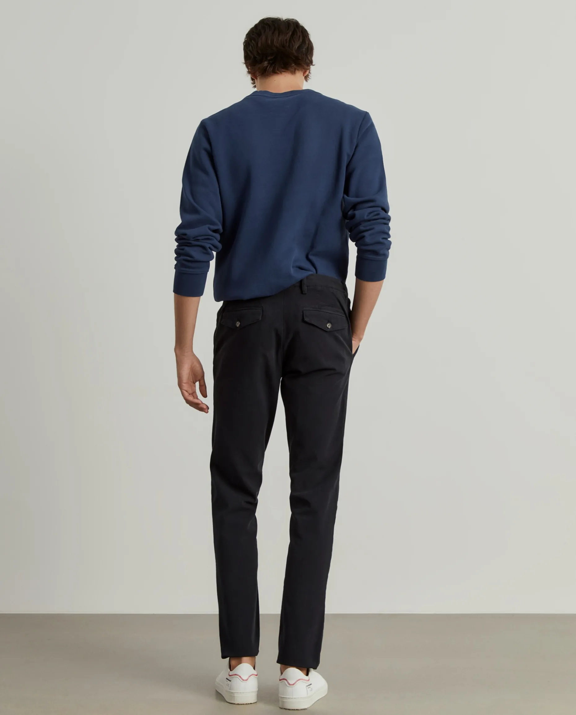 Calças chino slim fit|LION OF PORCHES Sale