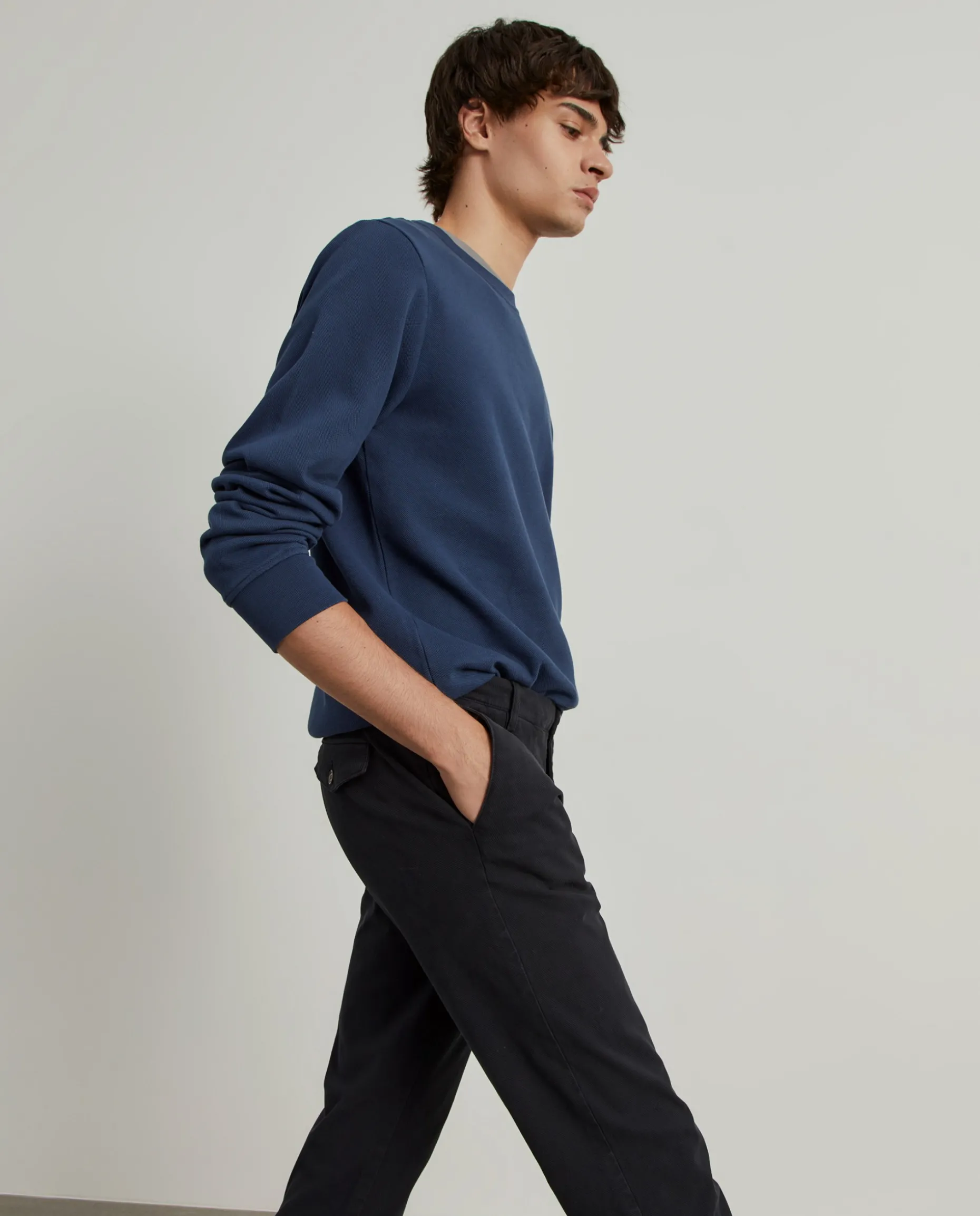 Calças chino slim fit|LION OF PORCHES Sale