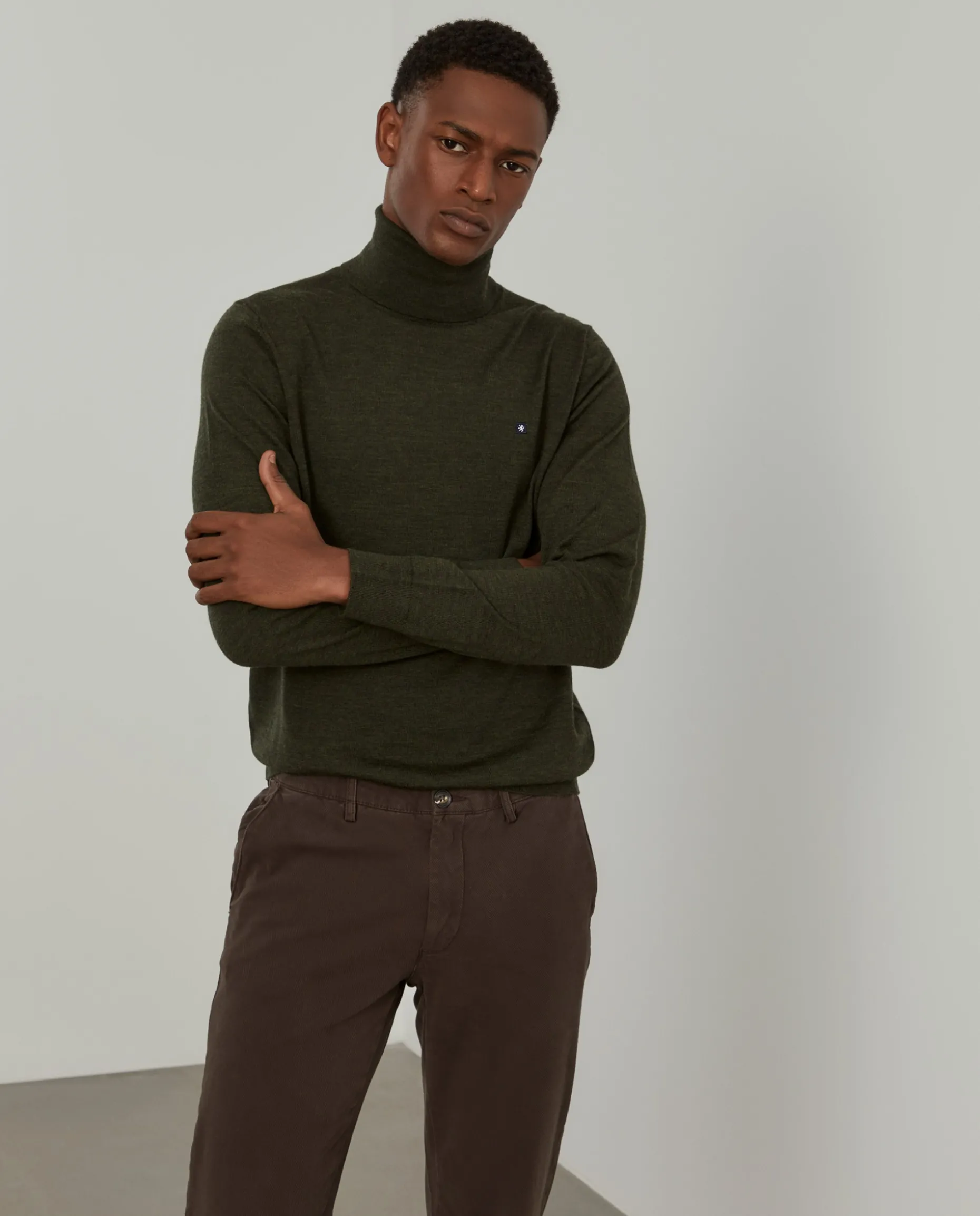 Calças chino slim fit|LION OF PORCHES Hot