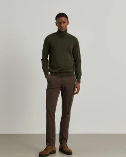 Calças chino slim fit|LION OF PORCHES Hot