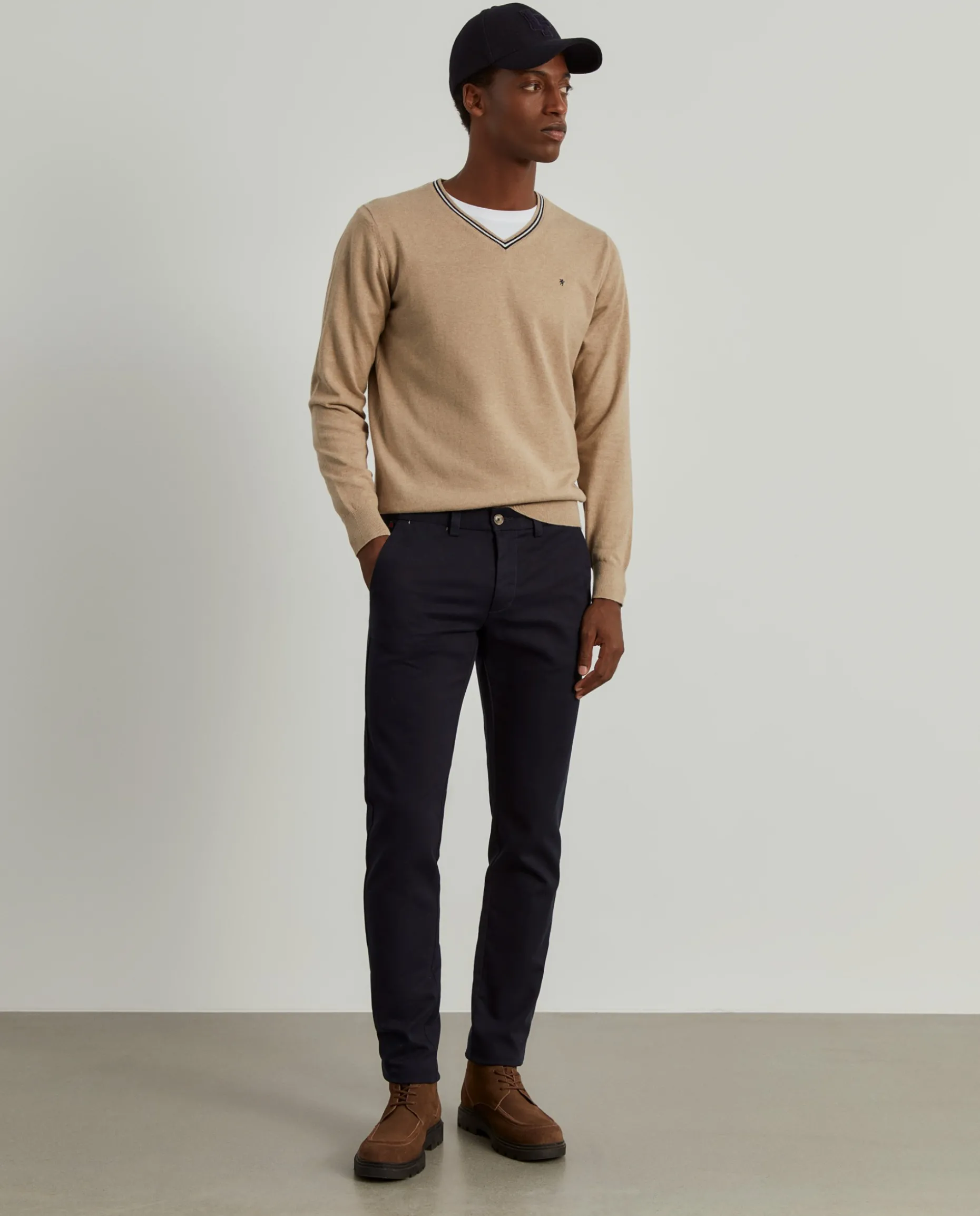 Calças chino slim fit|LION OF PORCHES Online