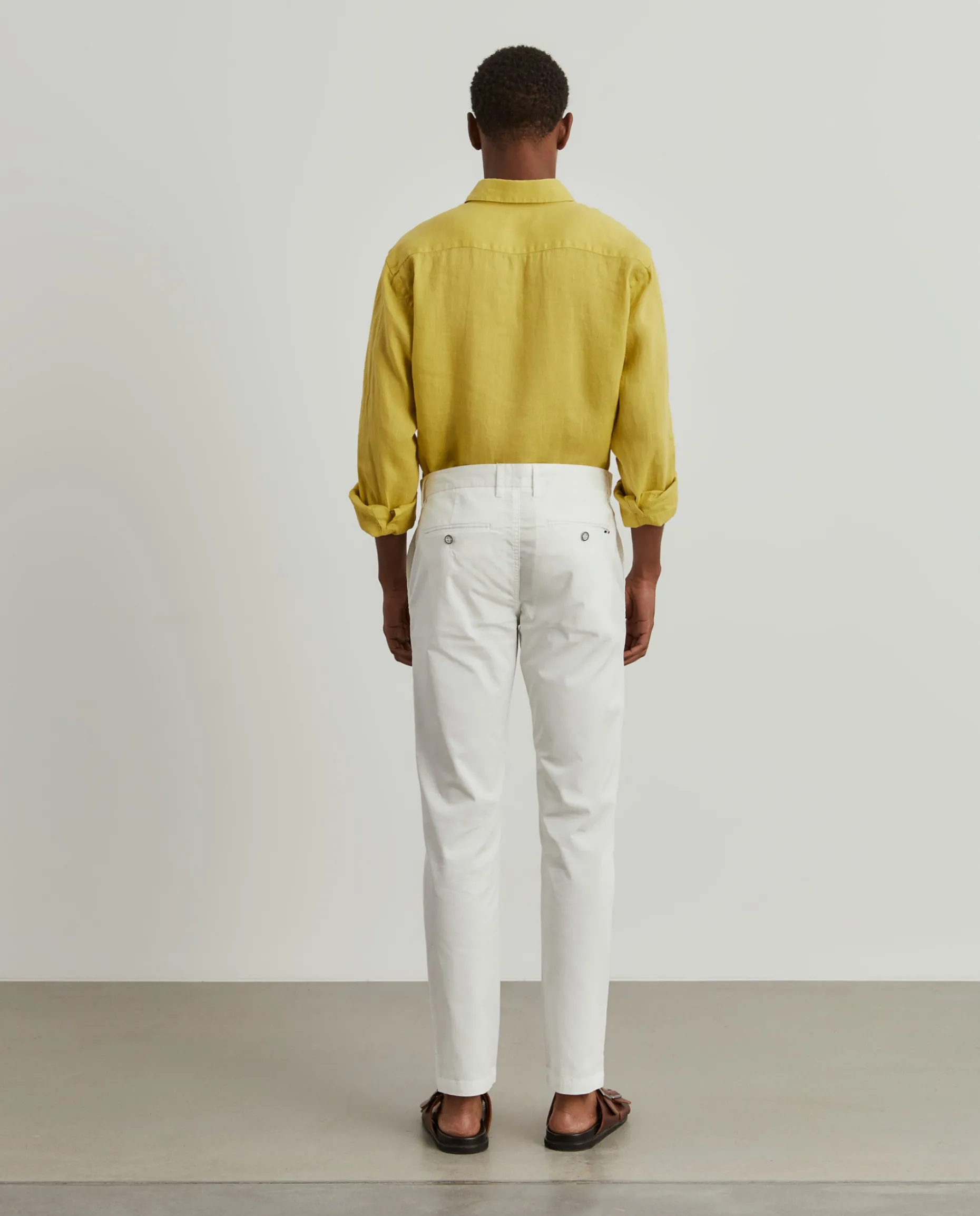Calças chino slim fit|LION OF PORCHES Sale