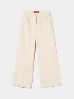 Calças culotte bombazine perna reta|LION OF PORCHES Best Sale