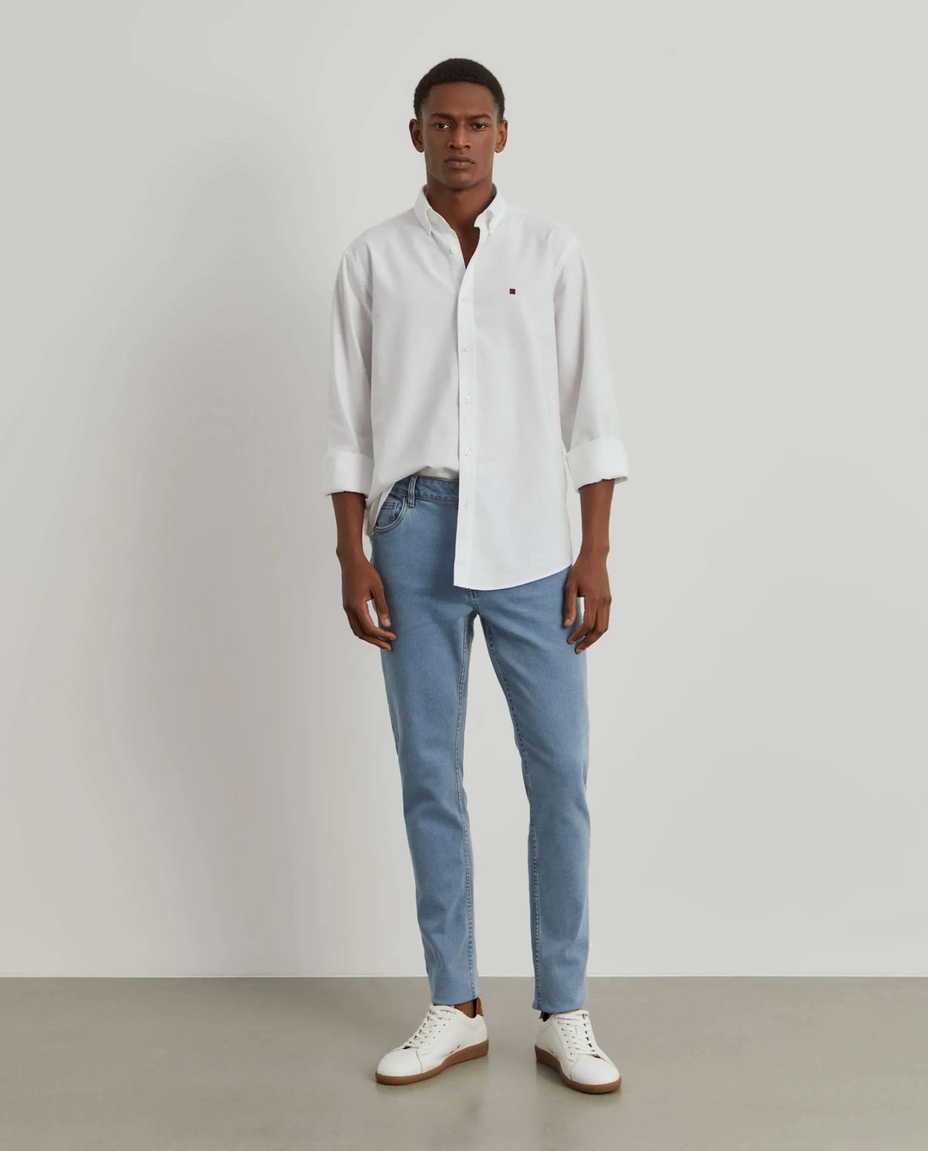 Calças de ganga slim fit|LION OF PORCHES Sale
