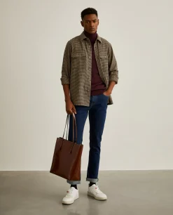 Calças de ganga slim fit|LION OF PORCHES Shop