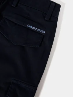 Calças de sarja com bolsos|LION OF PORCHES Online