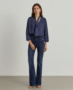 Calças denim flare|LION OF PORCHES Discount