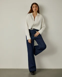 Calças denim x Paatiff|LION OF PORCHES Cheap