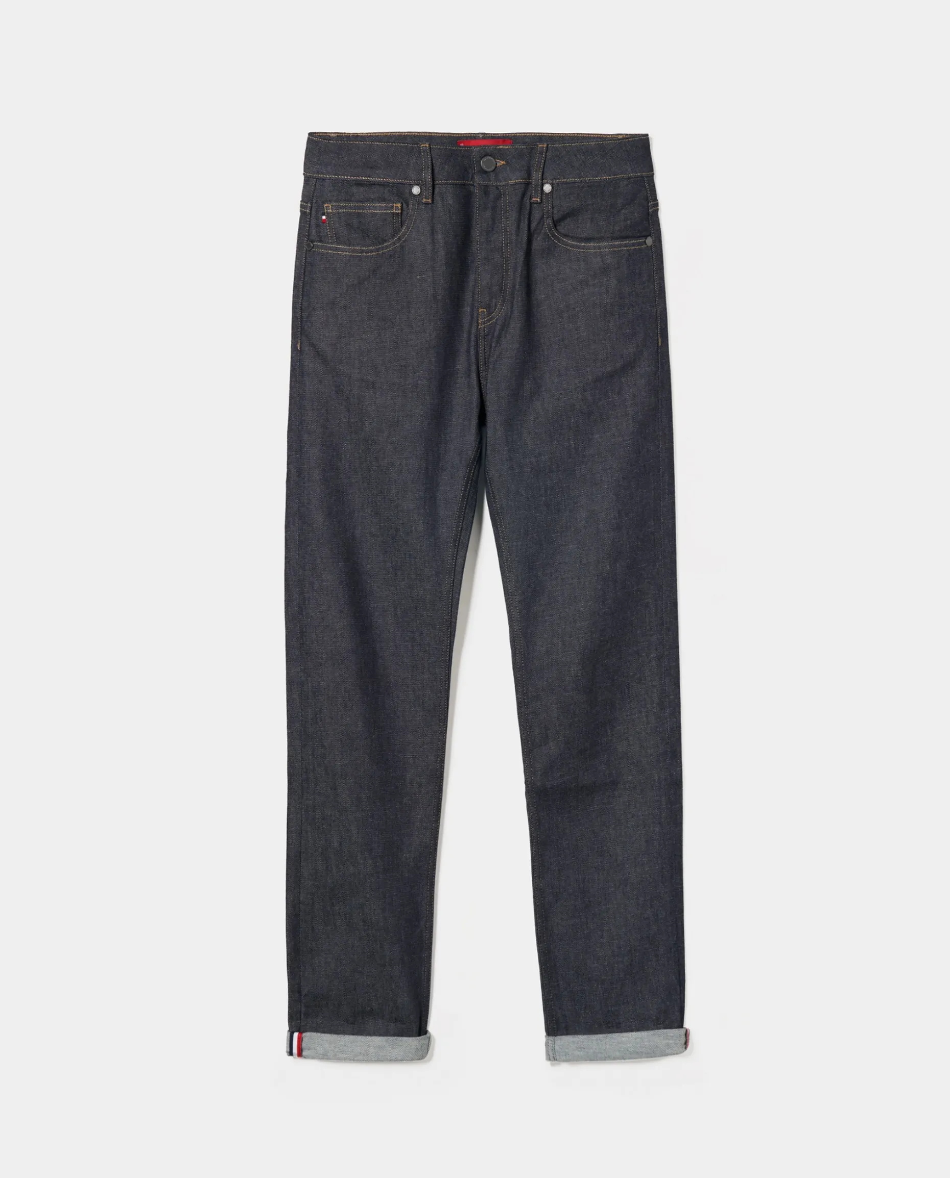 Calças denim regular fit|LION OF PORCHES Online