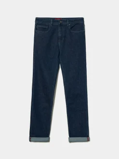 Calças denim regular fit|LION OF PORCHES Best Sale
