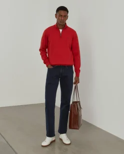 Calças denim regular fit|LION OF PORCHES Best