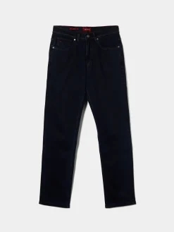Calças denim regular fit|LION OF PORCHES New