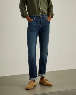 Calças denim regular fit|LION OF PORCHES Shop