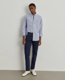 Calças denim regular fit|LION OF PORCHES Shop