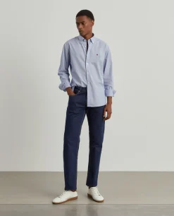 Calças denim regular fit|LION OF PORCHES Shop