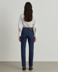 Calças denim regular fit|LION OF PORCHES Flash Sale