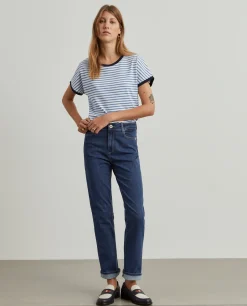 Calças denim regular fit|LION OF PORCHES Fashion