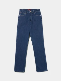 Calças denim regular fit|LION OF PORCHES Fashion