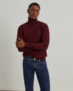Calças denim regular fit lavagem escura|LION OF PORCHES Fashion
