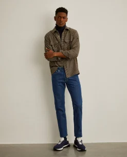 Calças denim slim fit|LION OF PORCHES Cheap