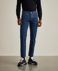 Calças denim slim fit|LION OF PORCHES Cheap