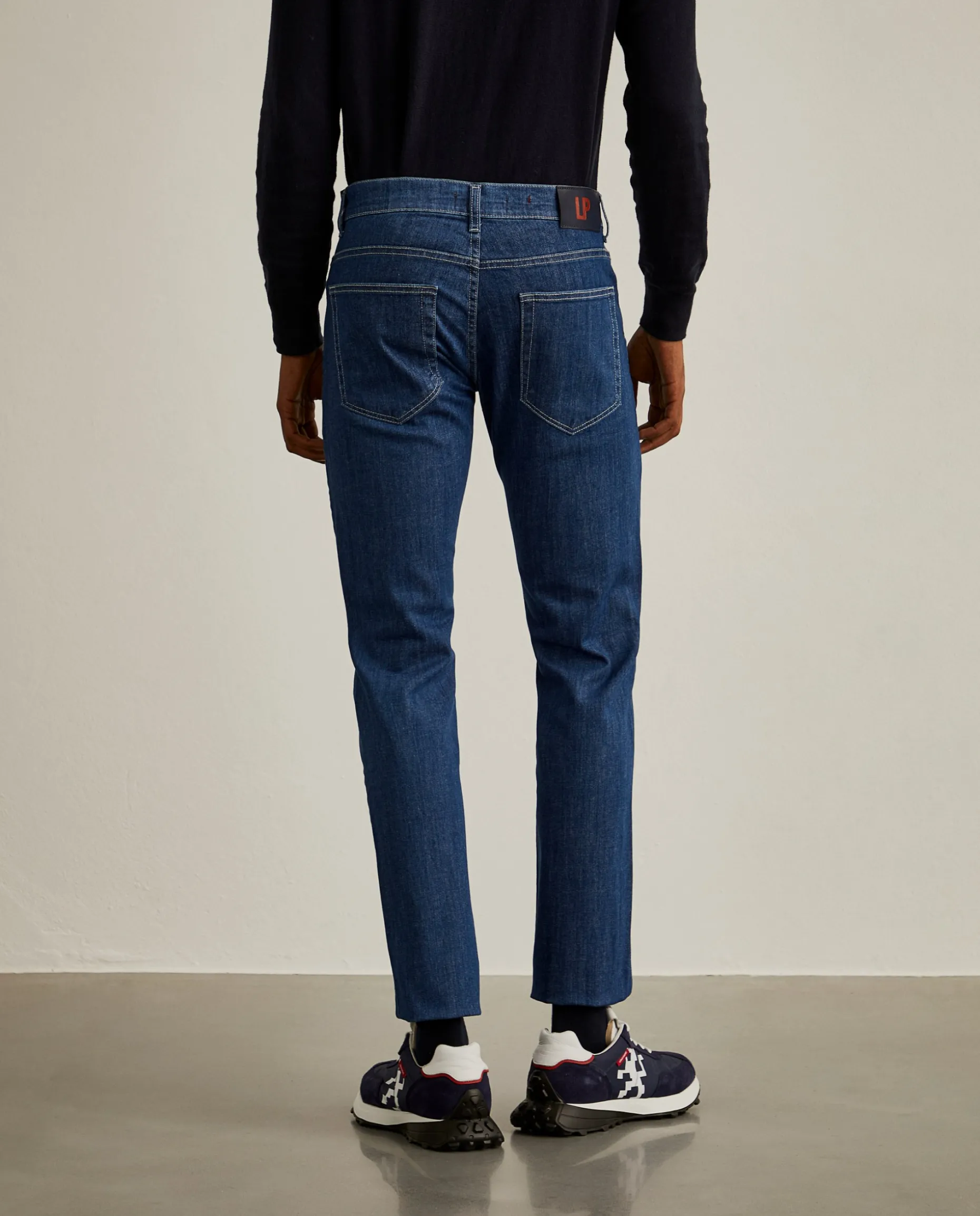 Calças denim slim fit|LION OF PORCHES Cheap