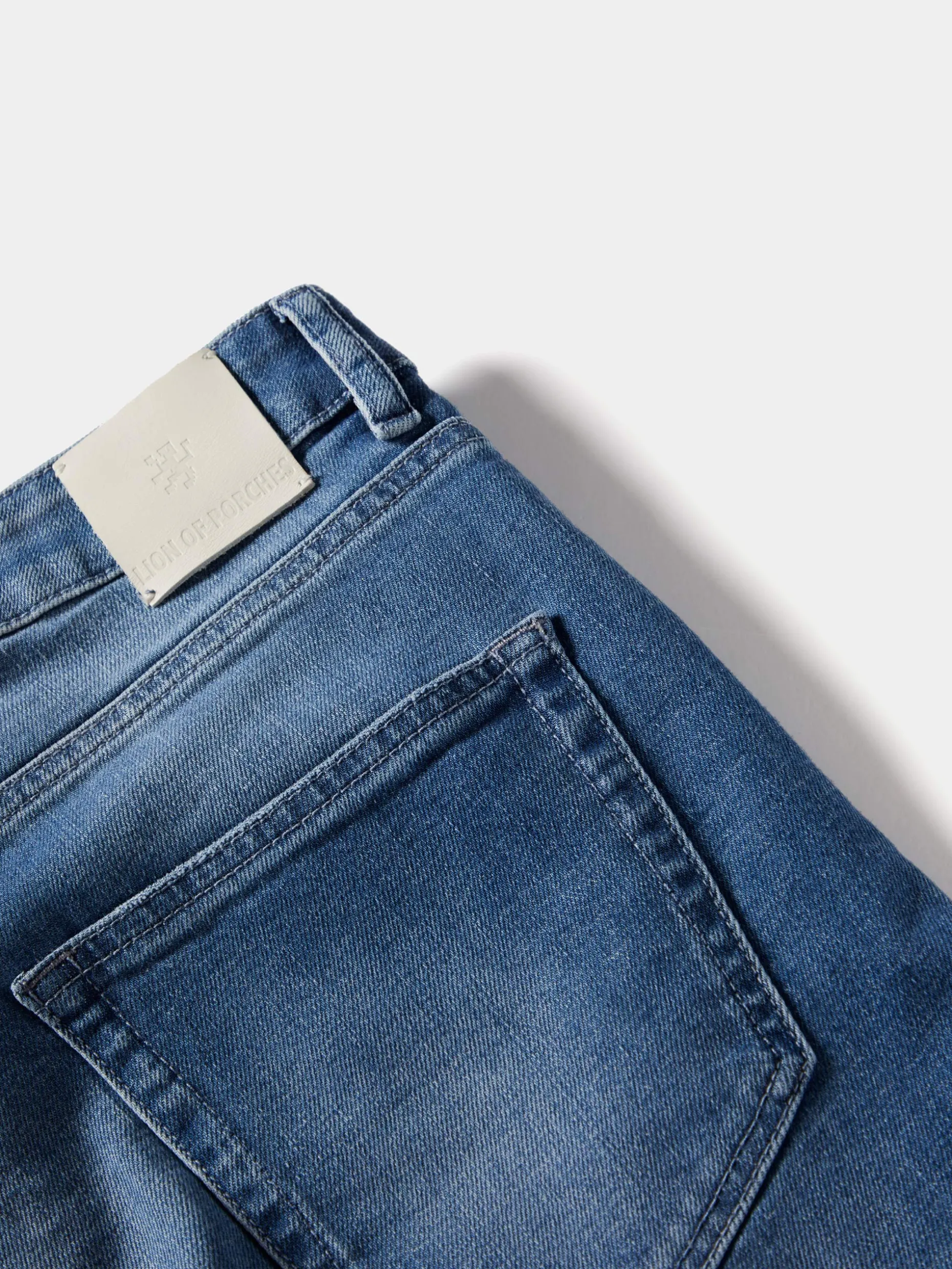Calças denim slim fit|LION OF PORCHES Cheap