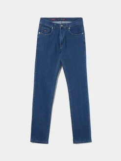 Calças denim slim fit|LION OF PORCHES Hot