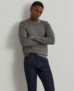 Calças denim slim fit|LION OF PORCHES Flash Sale