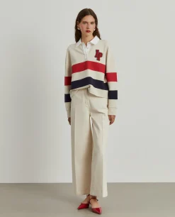 Calças denim wide leg|LION OF PORCHES New