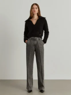 Calças denim wide leg|LION OF PORCHES Sale