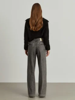Calças denim wide leg|LION OF PORCHES Sale