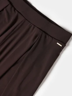 Calças fluidas wide leg|LION OF PORCHES Best Sale