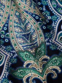 Calças pantalona com estampado cornucópia|LION OF PORCHES Online