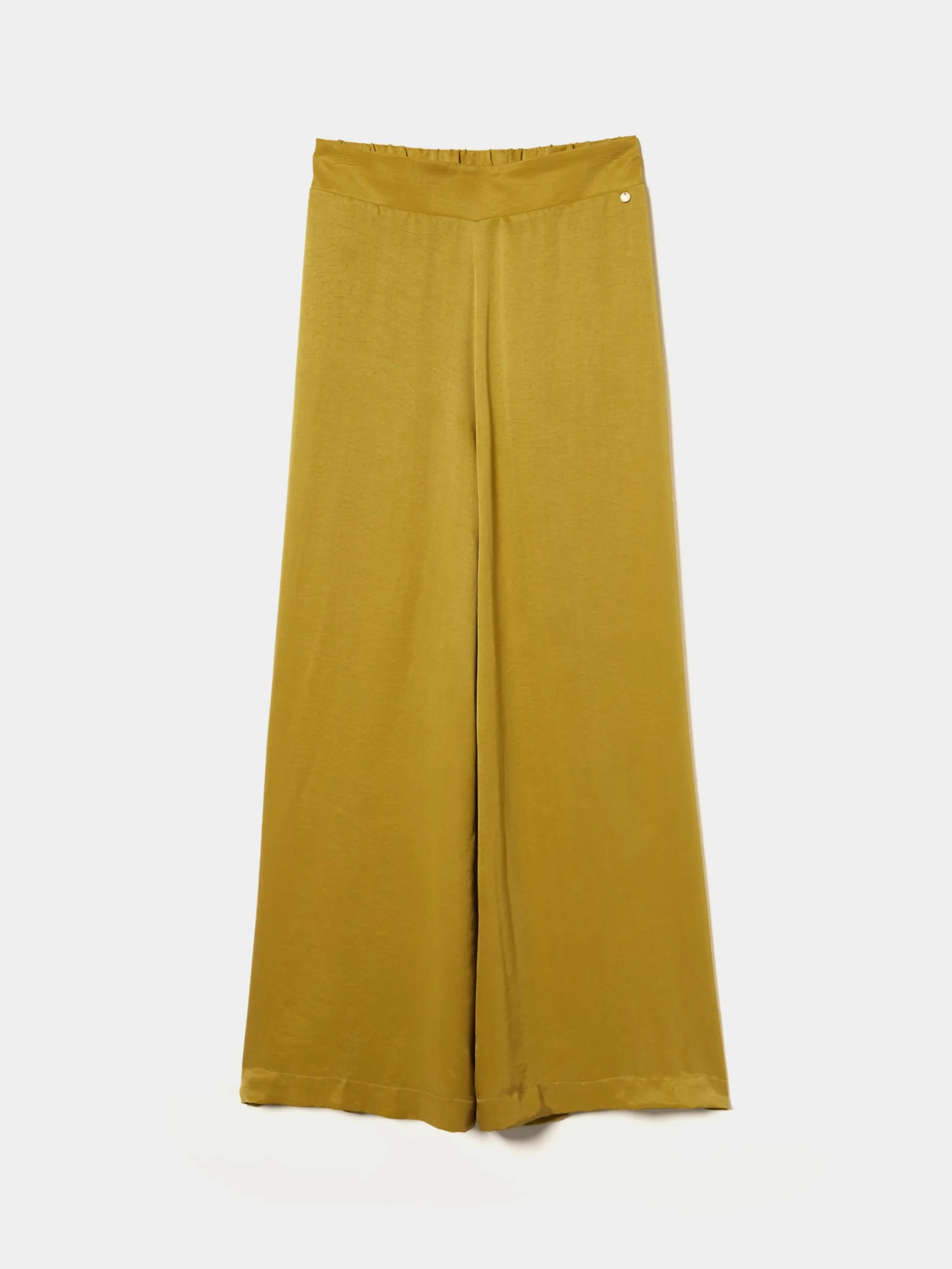 Calças pantalona com liocel|LION OF PORCHES Shop