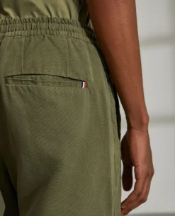 Calças para homem regular fit com cordão e cintura elástica|LION OF PORCHES Discount