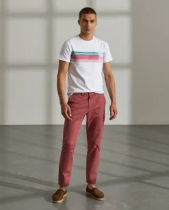 Calças para homem slim fit chino de algodão stretch|LION OF PORCHES Discount