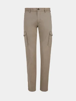 Calças regular fit chino de algodão stretch|LION OF PORCHES Best Sale