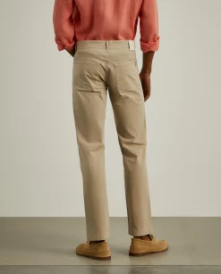 Calças regular fit com cinco bolsos|LION OF PORCHES Clearance