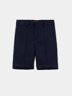 Calções em linho com bolsos|LION OF PORCHES Flash Sale