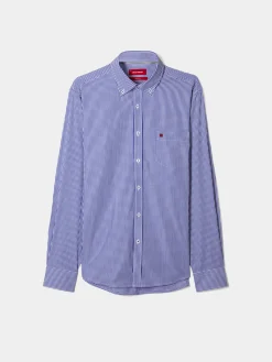Camisa aos quadrados regular fit|LION OF PORCHES Fashion