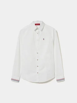 Camisa clássica com riscas|LION OF PORCHES Clearance