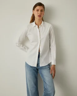 Camisa clássica em algodão|LION OF PORCHES Shop