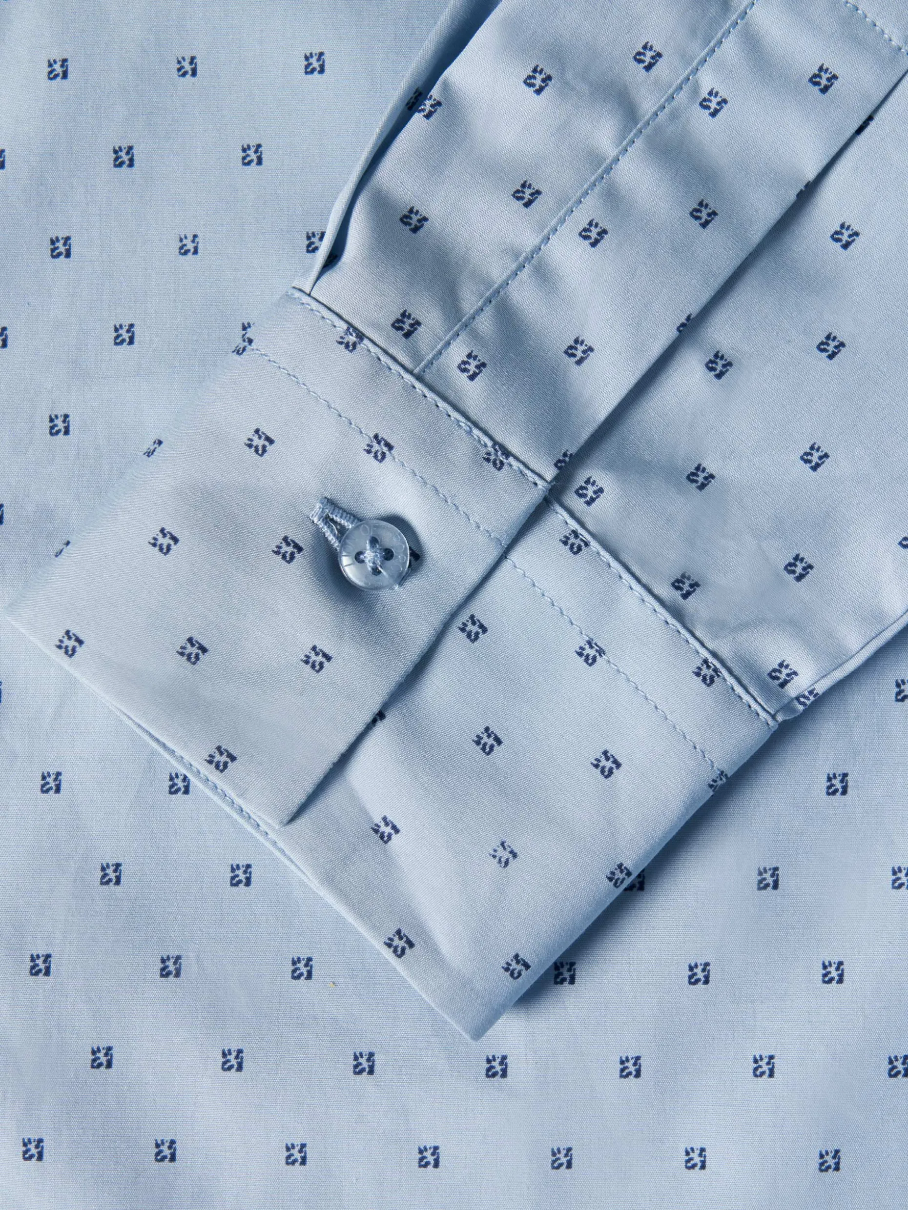 Camisa clássica micro padrão leões|LION OF PORCHES Cheap