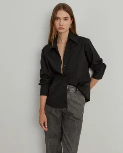 Camisa com punhos bordados|LION OF PORCHES Outlet