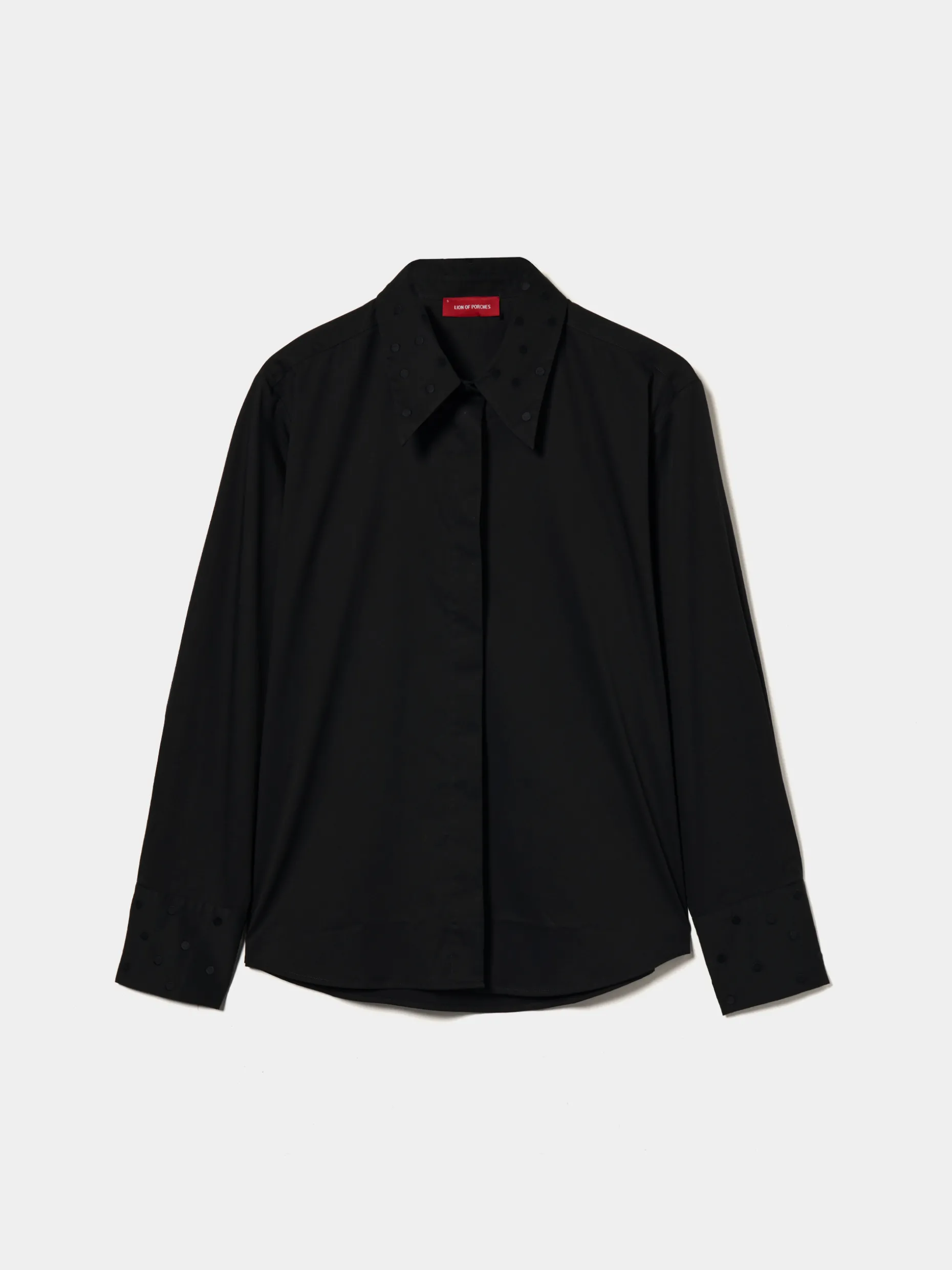 Camisa com punhos bordados|LION OF PORCHES Outlet